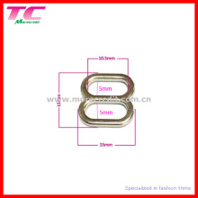 10,5 mm Bra Metal Slider Buckle